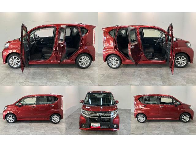 ムーヴカスタム　Ｘ　ＳＡII　フルセグナビ　バックカメラ　ＬＥＤ衝突被害軽減ブレーキ　フルセグナビ　バックカメラ　ＤＶＤ再生　Ｂｌｕｅｔｏｏｔｈ　ＵＳＢ　ＬＥＤヘッドライト　オートライト　オートエアコン　スマートキー　電動格納式ミラー　エコアイドル（滋賀県）の中古車