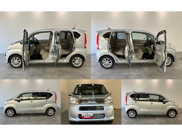 ムーヴＸ　ＳＡ３　４ＷＤ　ＣＤステレオ　ドラレコ　車検整備付衝突被害軽減ブレーキ　スマアシ３　フルタイム４ＷＤ　ＣＤステレオ　前後ドラレコ　ＥＴＣ　シートヒーター　オートエアコン　オートライト　電動格納式ミラー　エコアイドル（滋賀県）の中古車