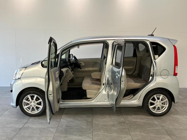 ムーヴＸ　ＳＡ３　４ＷＤ　ＣＤステレオ　ドラレコ　車検整備付衝突被害軽減ブレーキ　スマアシ３　フルタイム４ＷＤ　ＣＤステレオ　前後ドラレコ　ＥＴＣ　シートヒーター　オートエアコン　オートライト　電動格納式ミラー　エコアイドル（滋賀県）の中古車