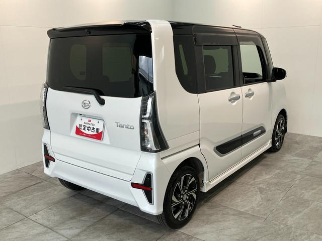 タントカスタムＸスタイルセレクション　９型フルセグナビ　Ｂカメラ衝突被害軽減ブレーキ　コーナーセンサー　９型フルセグナビ　Ｂｌｕｅｔｏｏｔｈ　ＤＶＤ再生　ＵＳＢ　バックカメラ　前後ドラレコ　両側電動スライドドア　前席シートヒーター　ＬＥＤ　エコアイドル（滋賀県）の中古車