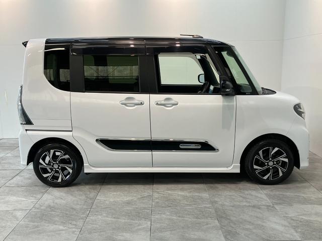 タントカスタムＸスタイルセレクション　９型フルセグナビ　Ｂカメラ衝突被害軽減ブレーキ　コーナーセンサー　９型フルセグナビ　Ｂｌｕｅｔｏｏｔｈ　ＤＶＤ再生　ＵＳＢ　バックカメラ　前後ドラレコ　両側電動スライドドア　前席シートヒーター　ＬＥＤ　エコアイドル（滋賀県）の中古車