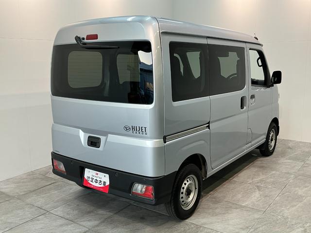 ハイゼットカーゴＤＸ　４ＷＤ　ＣＶＴ　コーナーセンサー　キーレス　車検整備付衝突被害軽減ブレーキ　スマアシ　コーナーセンサー　キーレス　前席パワーウインドウ　ＡＭ／ＦＭステレオ　両側スライドドア　パートタイム４ＷＤ　ＣＶＴ車（滋賀県）の中古車