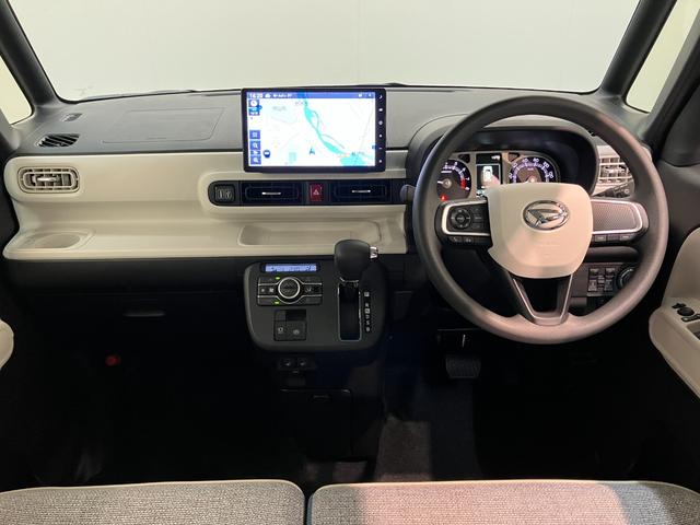 ムーヴキャンバスストライプスG 10型フルセグナビ Bカメラ 届出済未使用車衝突被害軽減ブレーキ コーナーセンサー 10型フルセグナビ バックカメラ DVD再生 Bluetooth USB 前後ドラレコ 両側電動スライドドア 前席シートヒーター 電動パーキングブレーキ LED(滋賀県)の中古車