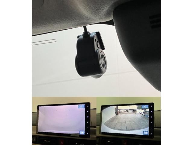 ムーヴキャンバスストライプスG 10型フルセグナビ Bカメラ 届出済未使用車衝突被害軽減ブレーキ コーナーセンサー 10型フルセグナビ バックカメラ DVD再生 Bluetooth USB 前後ドラレコ 両側電動スライドドア 前席シートヒーター 電動パーキングブレーキ LED(滋賀県)の中古車