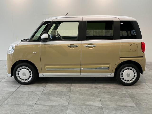 ムーヴキャンバスストライプスG 10型フルセグナビ Bカメラ 届出済未使用車衝突被害軽減ブレーキ コーナーセンサー 10型フルセグナビ バックカメラ DVD再生 Bluetooth USB 前後ドラレコ 両側電動スライドドア 前席シートヒーター 電動パーキングブレーキ LED(滋賀県)の中古車