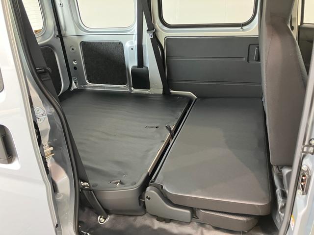 ハイゼットカーゴスペシャル　ＣＶＴ車　前席パワーウインドウ　届出済未使用車衝突被害軽減ブレーキ　スマアシ　コーナーセンサー　前席パワーウインドウ　オートライト　マニュアルレベリング　両側スライドドア（滋賀県）の中古車