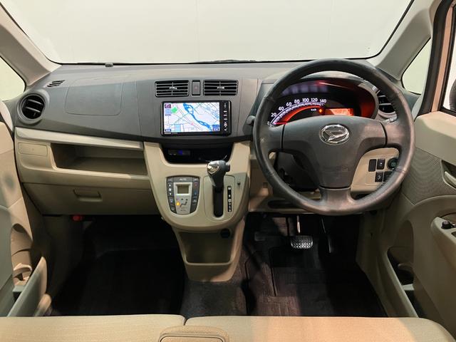 ムーヴＸ　ＳＡ　フルセグナビ　スマートキー　オートエアコン衝突被害軽減ブレーキ　スマアシ１　フルセグナビ　ＥＴＣ車載器　スマートキー　電動格納式ミラー　オートエアコン　オートライト　マニュアルレベリング　エコアイドル（滋賀県）の中古車