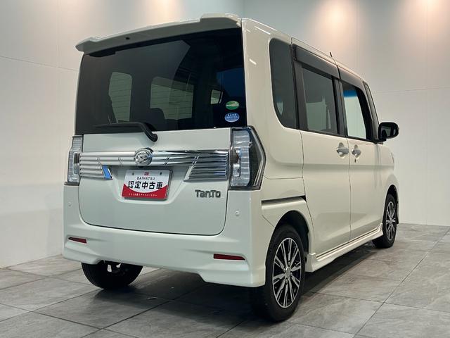 タントカスタムXトップエディションSA3 フルセグナビ Bカメラ衝突被害軽減ブレーキ フルセグナビ Bluetooth DVD再生 USB バックカメラ ドラレコ ETC 左側電動スライドドア シートヒーター LED スマートキー オートエアコン エコアイドル(滋賀県)の中古車