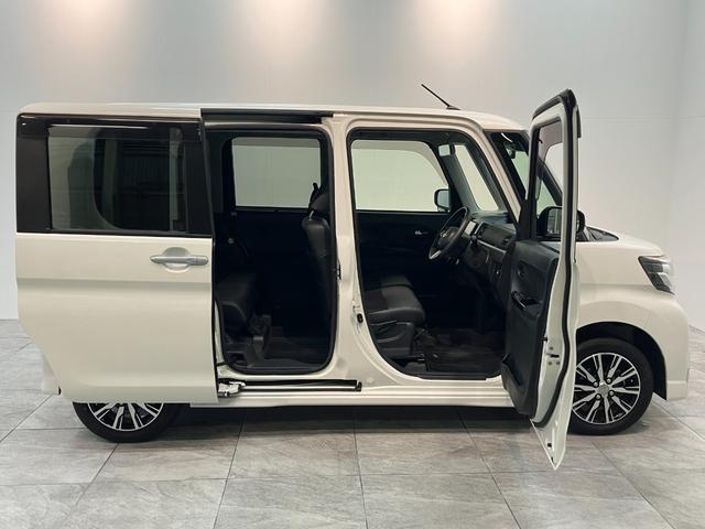 タントカスタムXトップエディションSA3 フルセグナビ Bカメラ衝突被害軽減ブレーキ フルセグナビ Bluetooth DVD再生 USB バックカメラ ドラレコ ETC 左側電動スライドドア シートヒーター LED スマートキー オートエアコン エコアイドル(滋賀県)の中古車