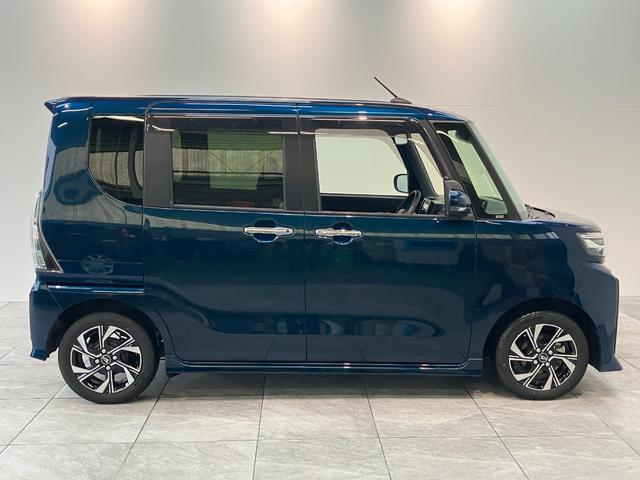 タントカスタムＸ　両側電動スライドドア　シートヒーター　車検整備付衝突被害軽減ブレーキ　コーナーセンサー　ＣＤステレオ　バックカメラ（ナビ装着時用）　両側電動スライドドア　前席シートヒーター　電動パーキングブレーキ　ＬＥＤ　オートライト　オートエアコン　スマートキー（滋賀県）の中古車