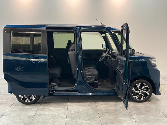 タントカスタムＸ　両側電動スライドドア　シートヒーター　車検整備付衝突被害軽減ブレーキ　コーナーセンサー　ＣＤステレオ　バックカメラ（ナビ装着時用）　両側電動スライドドア　前席シートヒーター　電動パーキングブレーキ　ＬＥＤ　オートライト　オートエアコン　スマートキー（滋賀県）の中古車