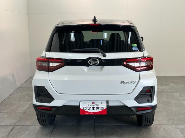 ロッキープレミアム　９型ナビ　パノラマカメラ　ドラレコ　車検整備付衝突被害軽減ブレーキ　コーナーセンサー　９型フルセグナビ　パノラマカメラ　ＤＶＤ再生　Ｂｌｕｅｔｏｏｔｈ　ＵＳＢ　前後ドラレコ　ＥＴＣ　前席シートヒーター　ＬＥＤ　レーダークルコン　オートエアコン（滋賀県）の中古車