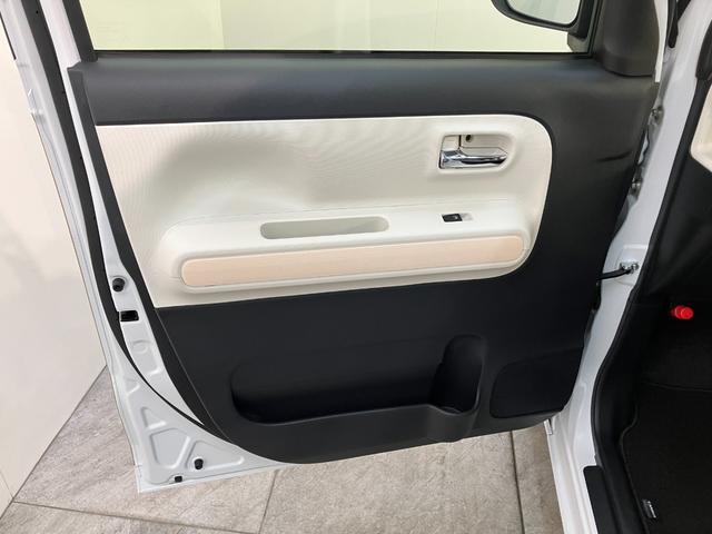 ムーヴキャンバスストライプスＧターボ　レーダークルーズコントロール衝突被害軽減ブレーキ　コーナーセンサー　バックカメラ（ナビ装着時用）　両側電動スライドドア　前席シートヒーター　電動パーキングブレーキ　ＬＥＤ　オートライト　オートエアコン　クルコン　エコアイドル（滋賀県）の中古車