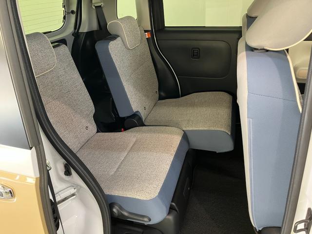 ムーヴキャンバスストライプスＧターボ　レーダークルーズコントロール衝突被害軽減ブレーキ　コーナーセンサー　バックカメラ（ナビ装着時用）　両側電動スライドドア　前席シートヒーター　電動パーキングブレーキ　ＬＥＤ　オートライト　オートエアコン　クルコン　エコアイドル（滋賀県）の中古車