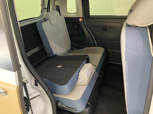 ムーヴキャンバスストライプスＧターボ　レーダークルーズコントロール衝突被害軽減ブレーキ　コーナーセンサー　バックカメラ（ナビ装着時用）　両側電動スライドドア　前席シートヒーター　電動パーキングブレーキ　ＬＥＤ　オートライト　オートエアコン　クルコン　エコアイドル（滋賀県）の中古車