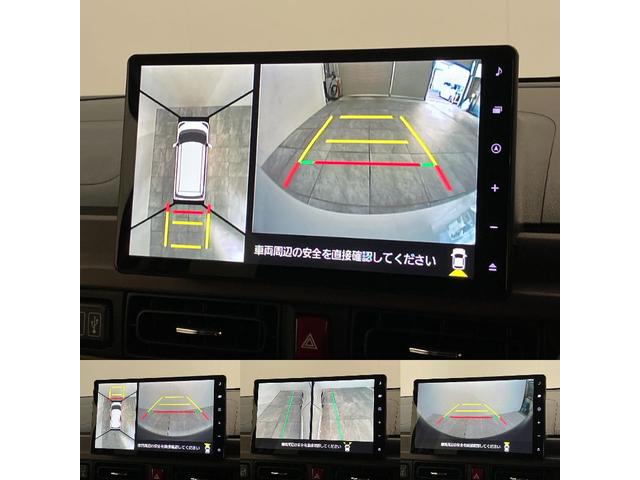 ムーヴキャンバスセオリーＧ　１０型ナビ　Ｐカメラ　ドラレコ　届出済未使用車衝突被害軽減ブレーキ　コーナーセンサー　１０型フルセグナビ　パノラマカメラ　前後ドラレコ　ＤＶＤ再生　Ｂｌｕｅｔｏｏｔｈ　ＵＳＢ　両側電動スライドドア　シートヒーター　電動パーキングブレーキ　ＬＥＤ（滋賀県）の中古車