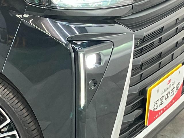 タントカスタムＲＳ　１０型ナビ　前後ドラレコ　届出済未使用車衝突被害軽減ブレーキ　コーナーセンサー　ターボ　１０型フルセグナビ　Ｂｌｕｅｔｏｏｔｈ　ＤＶＤ再生　ＵＳＢ　バックカメラ　前後ドラレコ　両側電動スライドドア　前席シートヒーター　ＬＥＤ　スマートキー（滋賀県）の中古車