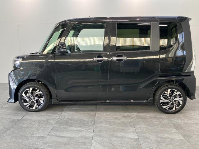 タントカスタムＸ　１０型フルセグナビ　バックカメラ　届出済未使用車衝突被害軽減ブレーキ　コーナーセンサー　１０型フルセグナビ　Ｂｌｕｅｔｏｏｔｈ　ＤＶＤ　ＵＳＢ　バックカメラ　前後ドラレコ　両側電動スライドドア　前席シートヒーター　ＬＥＤ　スマートキー　エコアイドル（滋賀県）の中古車