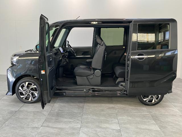 タントカスタムＸ　１０型フルセグナビ　バックカメラ　届出済未使用車衝突被害軽減ブレーキ　コーナーセンサー　１０型フルセグナビ　Ｂｌｕｅｔｏｏｔｈ　ＤＶＤ　ＵＳＢ　バックカメラ　前後ドラレコ　両側電動スライドドア　前席シートヒーター　ＬＥＤ　スマートキー　エコアイドル（滋賀県）の中古車