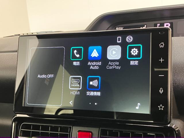 タントカスタムX 9型ディスプレイオーディオ 届出済未使用車衝突被害軽減ブレーキ コーナーセンサー 9型ディスプレイオーディオ フルセグ Bluetooth USB バックカメラ 両側電動スライドドア 前席シートヒーター LED スマートキー(滋賀県)の中古車