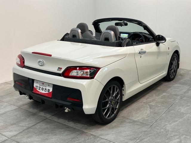 コペンGR スポーツ ターボ フルセグナビ Bカメラ 車検整備付GR専用サスペンション フルセグナビ DVD再生 Bluetooth USB ETC車載器 MOMO製ハンドル レカロシート BBS製アルミホイール シートヒーター LED オートライト スマートキー(滋賀県)の中古車