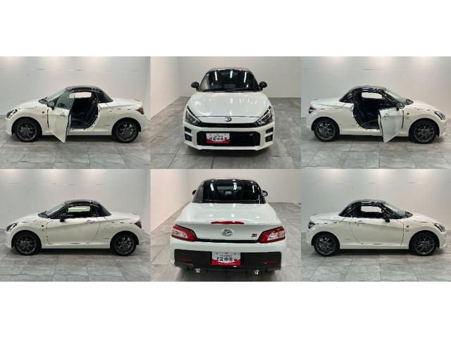 コペンGR スポーツ ターボ フルセグナビ Bカメラ 車検整備付GR専用サスペンション フルセグナビ DVD再生 Bluetooth USB ETC車載器 MOMO製ハンドル レカロシート BBS製アルミホイール シートヒーター LED オートライト スマートキー(滋賀県)の中古車