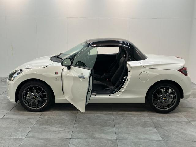 コペンGR スポーツ ターボ フルセグナビ Bカメラ 車検整備付GR専用サスペンション フルセグナビ DVD再生 Bluetooth USB ETC車載器 MOMO製ハンドル レカロシート BBS製アルミホイール シートヒーター LED オートライト スマートキー(滋賀県)の中古車