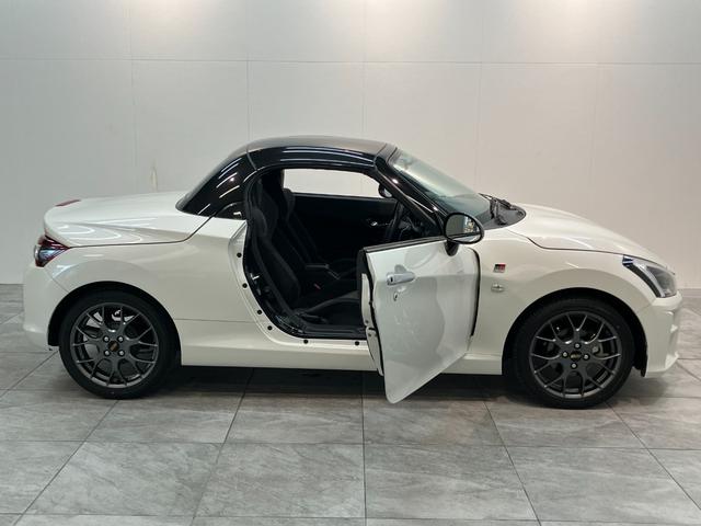 コペンGR スポーツ ターボ フルセグナビ Bカメラ 車検整備付GR専用サスペンション フルセグナビ DVD再生 Bluetooth USB ETC車載器 MOMO製ハンドル レカロシート BBS製アルミホイール シートヒーター LED オートライト スマートキー(滋賀県)の中古車