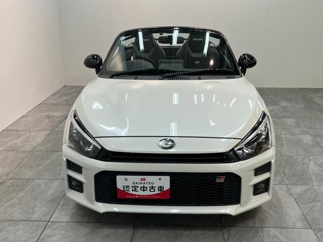 コペンGR スポーツ ターボ フルセグナビ Bカメラ 車検整備付GR専用サスペンション フルセグナビ DVD再生 Bluetooth USB ETC車載器 MOMO製ハンドル レカロシート BBS製アルミホイール シートヒーター LED オートライト スマートキー(滋賀県)の中古車