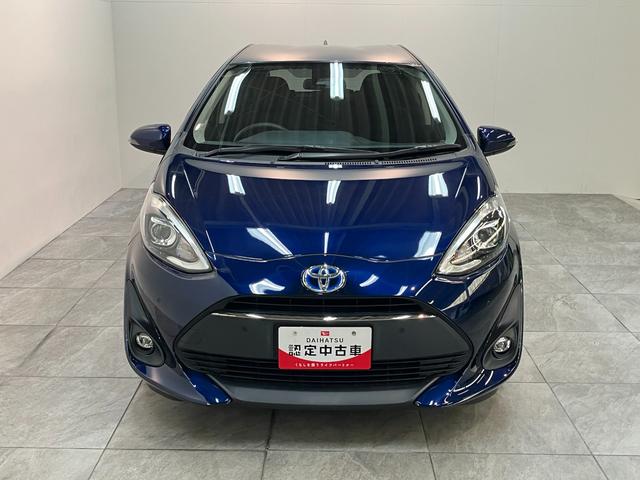 アクアSスタイルブラック フルセグナビ バックカメラ 車検整備付トヨタセーフティセンス コーナーセンサー フルセグナビ バックカメラ Bluetooth USB LEDヘッドライト オートライト オートエアコン 電動格納式ミラー スマートキー タイヤ4本新品交換済(滋賀県)の中古車