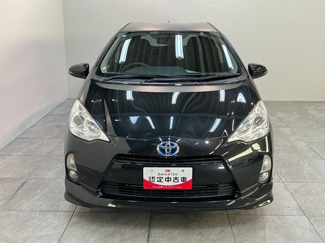 アクアＳ　フルセグナビ　バックカメラ　前後ドラレコ　車検整備付フルセグナビ　バックカメラ　ＥＴＣ　前後ドラレコ　ＤＶＤ　ＵＳＢ　オートライト　オートエアコン　スマートキー　電動格納式ミラー　ハイブリッド車（滋賀県）の中古車