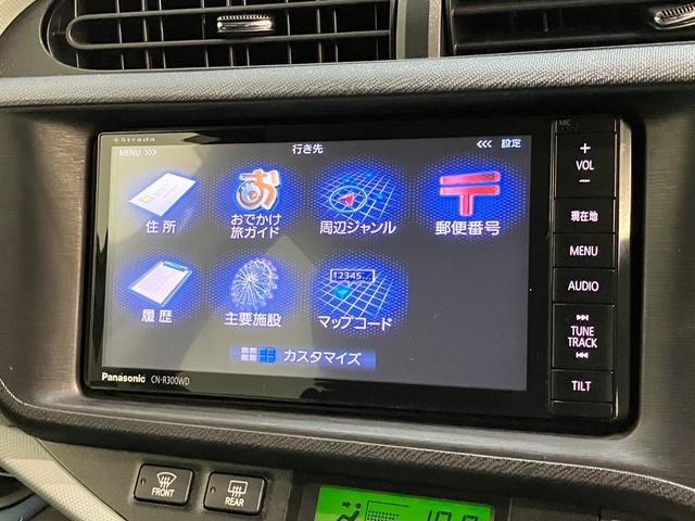 アクアＳ　フルセグナビ　バックカメラ　前後ドラレコ　車検整備付フルセグナビ　バックカメラ　ＥＴＣ　前後ドラレコ　ＤＶＤ　ＵＳＢ　オートライト　オートエアコン　スマートキー　電動格納式ミラー　ハイブリッド車（滋賀県）の中古車