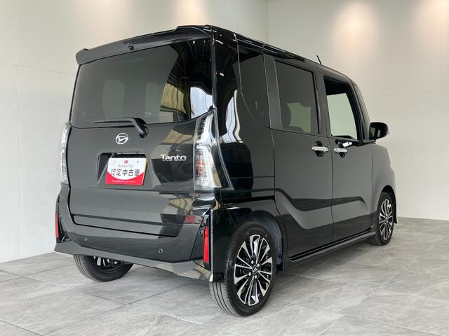 タントカスタムRS 両側電動スライドドア 前席シートヒーター衝突被害軽減ブレーキ コーナーセンサー ターボ バックカメラ(ナビ装着時用) 両側電動スライドドア 前席シートヒーター 電動パーキングブレーキ LED オートライト オートエアコン エコアイドル(滋賀県)の中古車
