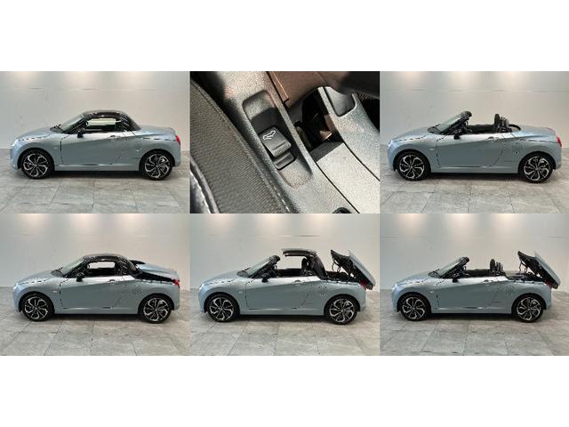 コペンセロ ターボ 前後ドラレコ ETC LED スマートキー電動オープンルーフ 前後ドラレコ ETC車載器 シートヒーター LEDヘッドライト オートエアコン スマートキー エコアイドル(滋賀県)の中古車