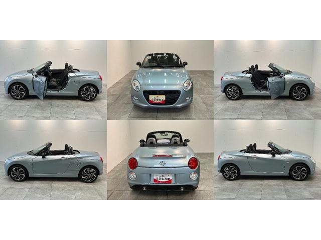 コペンセロ ターボ 前後ドラレコ ETC LED スマートキー電動オープンルーフ 前後ドラレコ ETC車載器 シートヒーター LEDヘッドライト オートエアコン スマートキー エコアイドル(滋賀県)の中古車