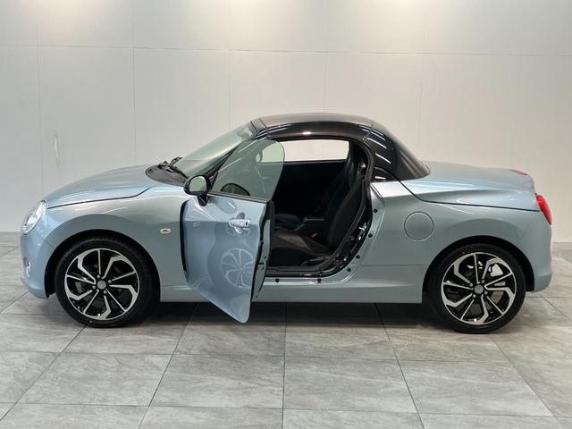 コペンセロ ターボ 前後ドラレコ ETC LED スマートキー電動オープンルーフ 前後ドラレコ ETC車載器 シートヒーター LEDヘッドライト オートエアコン スマートキー エコアイドル(滋賀県)の中古車