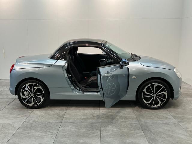 コペンセロ ターボ 前後ドラレコ ETC LED スマートキー電動オープンルーフ 前後ドラレコ ETC車載器 シートヒーター LEDヘッドライト オートエアコン スマートキー エコアイドル(滋賀県)の中古車