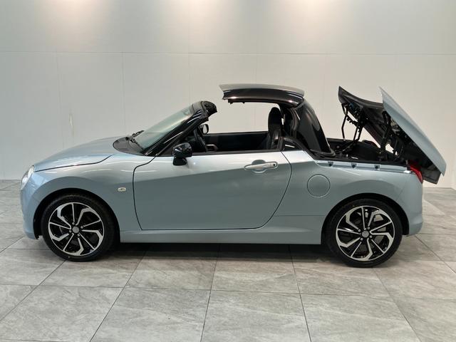 コペンセロ ターボ 前後ドラレコ ETC LED スマートキー電動オープンルーフ 前後ドラレコ ETC車載器 シートヒーター LEDヘッドライト オートエアコン スマートキー エコアイドル(滋賀県)の中古車