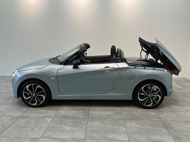 コペンセロ ターボ 前後ドラレコ ETC LED スマートキー電動オープンルーフ 前後ドラレコ ETC車載器 シートヒーター LEDヘッドライト オートエアコン スマートキー エコアイドル(滋賀県)の中古車