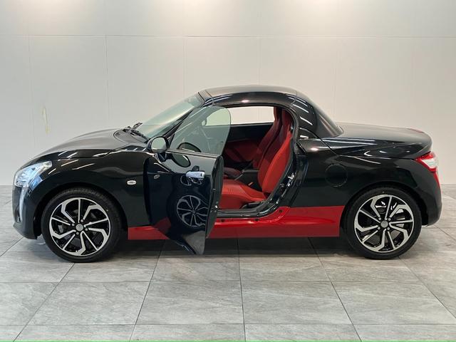 コペンローブ 5MT シートヒーター LED 車検整備付5MT ターボ 電動オープンルーフ CDステレオ ETC シートヒーター LEDヘッドライト スマートキー オートエアコン エクスプレイ用アルミ(滋賀県)の中古車