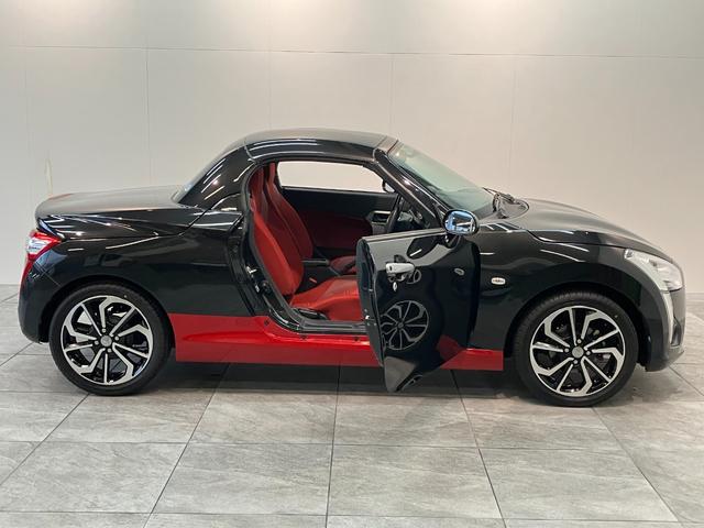 コペンローブ 5MT シートヒーター LED 車検整備付5MT ターボ 電動オープンルーフ CDステレオ ETC シートヒーター LEDヘッドライト スマートキー オートエアコン エクスプレイ用アルミ(滋賀県)の中古車