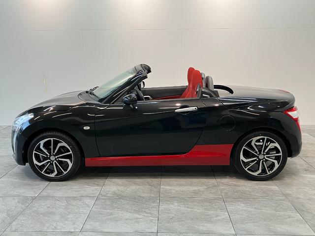 コペンローブ 5MT シートヒーター LED 車検整備付5MT ターボ 電動オープンルーフ CDステレオ ETC シートヒーター LEDヘッドライト スマートキー オートエアコン エクスプレイ用アルミ(滋賀県)の中古車