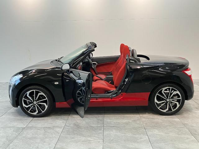 コペンローブ 5MT シートヒーター LED 車検整備付5MT ターボ 電動オープンルーフ CDステレオ ETC シートヒーター LEDヘッドライト スマートキー オートエアコン エクスプレイ用アルミ(滋賀県)の中古車