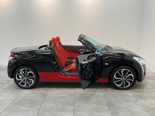 コペンローブ 5MT シートヒーター LED 車検整備付5MT ターボ 電動オープンルーフ CDステレオ ETC シートヒーター LEDヘッドライト スマートキー オートエアコン エクスプレイ用アルミ(滋賀県)の中古車