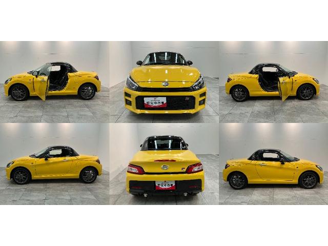 コペンＧＲスポーツ　５ＭＴ　ターボ　レカロシート　車検整備付電動オープンルーフ　ＧＲ専用サスペンション　ＭＯＭＯ製ハンドル　レカロシート　ＢＢＳ製アルミホイール　シートヒーター　ＬＥＤヘッドライト　オートライト　オートエアコン　スマートキー（滋賀県）の中古車