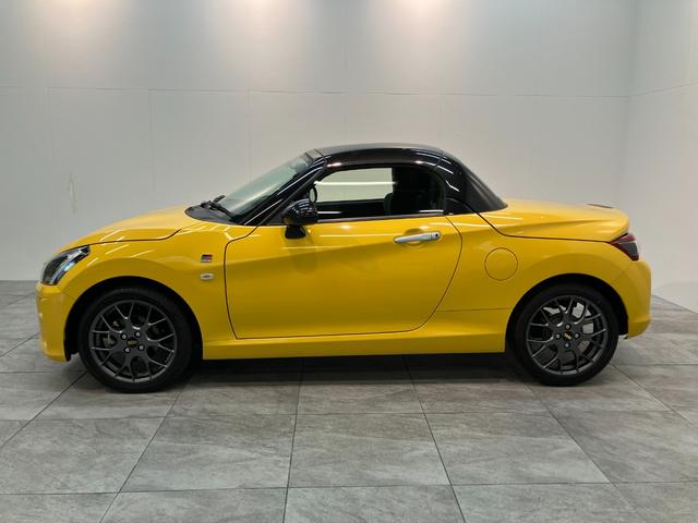 コペンＧＲスポーツ　５ＭＴ　ターボ　レカロシート　車検整備付電動オープンルーフ　ＧＲ専用サスペンション　ＭＯＭＯ製ハンドル　レカロシート　ＢＢＳ製アルミホイール　シートヒーター　ＬＥＤヘッドライト　オートライト　オートエアコン　スマートキー（滋賀県）の中古車