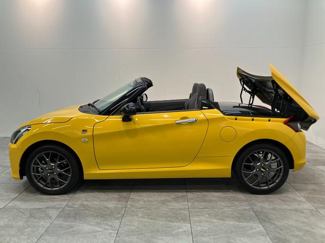 コペンＧＲスポーツ　５ＭＴ　ターボ　レカロシート　車検整備付電動オープンルーフ　ＧＲ専用サスペンション　ＭＯＭＯ製ハンドル　レカロシート　ＢＢＳ製アルミホイール　シートヒーター　ＬＥＤヘッドライト　オートライト　オートエアコン　スマートキー（滋賀県）の中古車