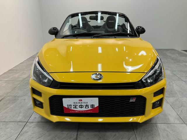 コペンＧＲスポーツ　５ＭＴ　ターボ　レカロシート　車検整備付電動オープンルーフ　ＧＲ専用サスペンション　ＭＯＭＯ製ハンドル　レカロシート　ＢＢＳ製アルミホイール　シートヒーター　ＬＥＤヘッドライト　オートライト　オートエアコン　スマートキー（滋賀県）の中古車