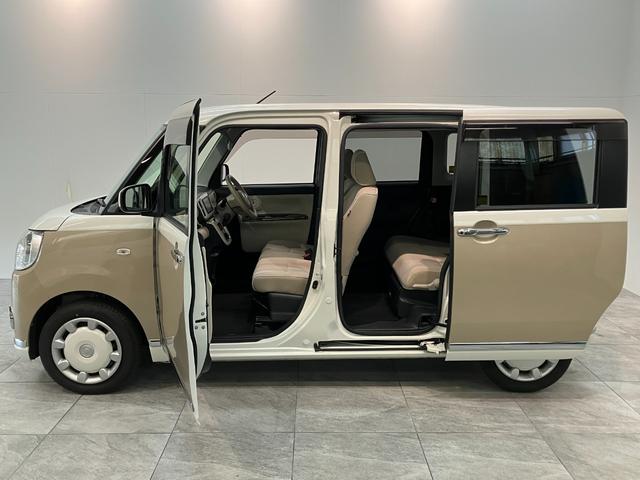 ムーヴキャンバスGメイクアップSA2 ディスプレイオーディオ バックカメラ衝突被害軽減ブレーキ ディスプレイオーディオ Bluetooth DVD再生 ETC バックカメラ 両側電動スライドドア オートライト 電動格納式ミラー オートエアコン スマートキー エコアイドル(滋賀県)の中古車