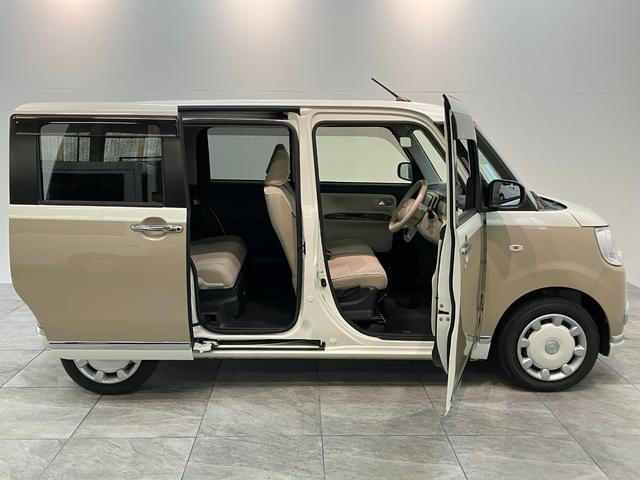 ムーヴキャンバスGメイクアップSA2 ディスプレイオーディオ バックカメラ衝突被害軽減ブレーキ ディスプレイオーディオ Bluetooth DVD再生 ETC バックカメラ 両側電動スライドドア オートライト 電動格納式ミラー オートエアコン スマートキー エコアイドル(滋賀県)の中古車